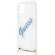Guess GUHCP12SCRTVSBL iPhone 12 mini 5.4" blue/blue hardcase Script Vintage