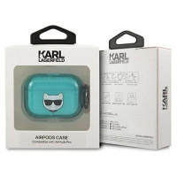 Karl Lagerfeld KLAPUCHFL AirPods Pro cover niebieski/blue Choupette