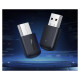 Ugreen dual-band adapter external USB network card - WiFi 11ac AC650 black (CM448)