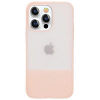 Kingxbar Plain Series case cover for iPhone 13 Pro Max silicone cover pink