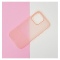 Kingxbar Plain Series case cover for iPhone 13 Pro Max silicone cover pink