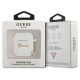 Guess GUA2LSCHSH AirPods 1/2 cover white/white Silicone Charm Heart Collection