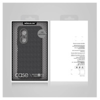 Nillkin Textured Case durable reinforced case with gel frame and nylon back for Honor 50 SE black