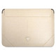 Guess Saffiano Triangle Logo case for a 14" laptop - beige