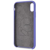 Karl Lagerfeld Silicone iPhone X/Xs Case - Purple