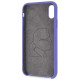 Karl Lagerfeld Silicone iPhone X/Xs Case - Purple