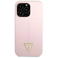 Guess GUHCP13XSLTGU iPhone 13 Pro Max 6.7" purple/purple hardcase Silicone Triangle