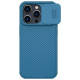 Nillkin CamShield Pro Magnetic Case iPhone 14 Pro Max Cover Camera Protector Blue (with MagSafe)
