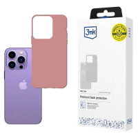 3Mk Protection Case for iPhone 14 Pro Max from the 3mk Matt Case series - pink