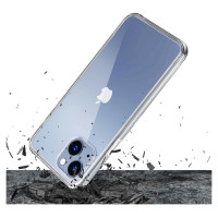 3Mk Protection Case for iPhone 14 Plus silicone series 3mk Clear Case - transparent