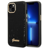 Guess GUHCP14MHGCRHK iPhone 14 Plus 6.7 "black / black hardcase Croco Collection