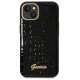 Guess GUHCP14MHGCRHK iPhone 14 Plus 6.7 "black / black hardcase Croco Collection