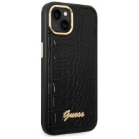 Guess GUHCP14MHGCRHK iPhone 14 Plus 6.7 "black / black hardcase Croco Collection