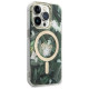 Guess Set Guess GUBPP14LHJEACSA Case+ Charger iPhone 14 Pro 6.1" green/green hard case Jungle MagSafe