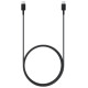Samsung EP-DX310JBEGEU USB-C - USB-C 3A 480Mb/s cable 1.8m - black