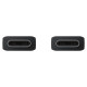 Samsung EP-DX310JBEGEU USB-C - USB-C 3A 480Mb/s cable 1.8m - black