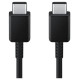 Samsung EP-DX310JBEGEU USB-C - USB-C 3A 480Mb/s cable 1.8m - black