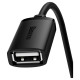 Baseus Extension cable USB 2.0 0.5m Baseus AirJoy Series - black