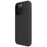 Nillkin Super Frosted Shield Pro reinforced case for iPhone 15 Pro - black