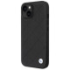 BMW Case BMW BMHCP14S22RQDK iPhone 14 6.1" black/black Leather Quilted
