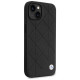 BMW Case BMW BMHCP14S22RQDK iPhone 14 6.1" black/black Leather Quilted