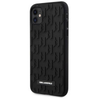 Karl Lagerfeld KLHCN61RUPKLPK iPhone 11 / Xr 6.1" hardcase black/black 3D Monogram