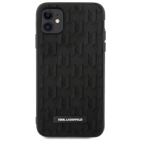 Karl Lagerfeld KLHCN61RUPKLPK iPhone 11 / Xr 6.1" hardcase black/black 3D Monogram