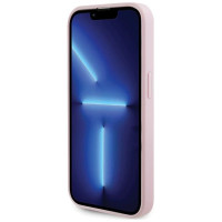 Guess GUHMP13XPSAHMCP case for iPhone 13 Pro Max - pink Saffiano MagSafe