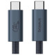 Baseus CB000068 USB-C - USB-C 240W PD 8K 60Hz Cable 1m - Black