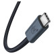 Baseus CB000068 USB-C - USB-C 240W PD 8K 60Hz Cable 1m - Black