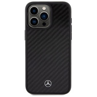 Mercedes Carbon Fiber Dynamic case for iPhone 15 Pro Max - black