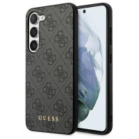 Guess 4G Metal Gold Logo case for Samsung Galaxy S24+ - black