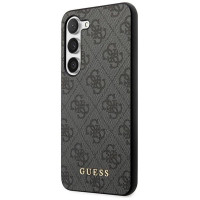 Guess 4G Metal Gold Logo case for Samsung Galaxy S24+ - black