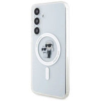 Karl Lagerfeld IML Karl&Choupette MagSafe case for Samsung Galaxy S24 - transparent