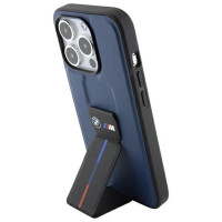 BMW M Grip Stand Bicolor case for iPhone 15 Pro - navy blue