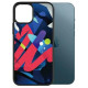 Panzerglass ClearCase antibacterial Mikael B Limited Artist Edition case for iPhone 12 Pro Max - multicolored