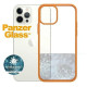 Panzerglass ClearCase case for iPhone 12 / 12 Pro - transparent orange