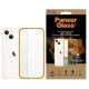 Panzerglass ClearCase antibacterial case with Military Grade certificate for iPhone 13 / 14 / 15 - transparent yellow
