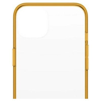 Panzerglass ClearCase antibacterial case with Military Grade certificate for iPhone 13 / 14 / 15 - transparent yellow