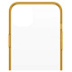 Panzerglass ClearCase antibacterial case with Military Grade certificate for iPhone 13 / 14 / 15 - transparent yellow