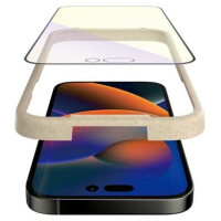 Panzerglass Ultra-Wide Fit Antibacterial Tempered Glass with Blue Light Filter and Positioner for iPhone 14 Pro Max