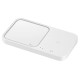Samsung Wireless Charger Duo EP-P5400BWEGEU inductive charger 15W - white