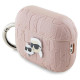 Karl Lagerfeld Monogram Karl & Choupette Head case for AirPods Pro 2 - pink