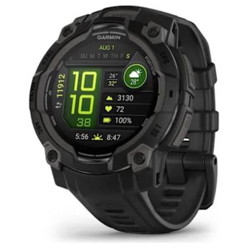 Garmin SMARTWATCH INSTINCT 3 AMOLED/BLACK/BLK 010-02936-00 GARMIN