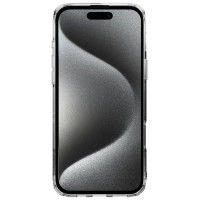 Nillkin Nature Pro Case for iPhone 16 Pro Max - transparent and white