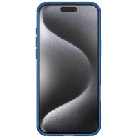 Nillkin Super Frosted Shield Pro case for iPhone 16 Pro - blue