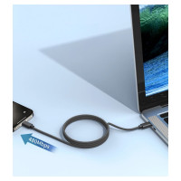 Choetech XCC-1054 240W Cable with Power Delivery 3.1 USB-C Magnetic 1.2m - Black