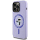 Karl Lagerfeld Silicone Karl&Choupette Heads Ring MagSafe Case for iPhone 14 Pro Max - Purple