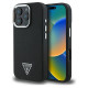 Guess Grained Triangle MagSafe case for iPhone 16 Pro - black