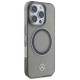 Mercedes Silver Ring MagSafe iPhone 16 Pro Max Case - Black